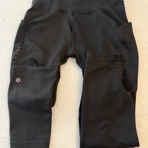 lululemon athletica Black Leggings with Pockets